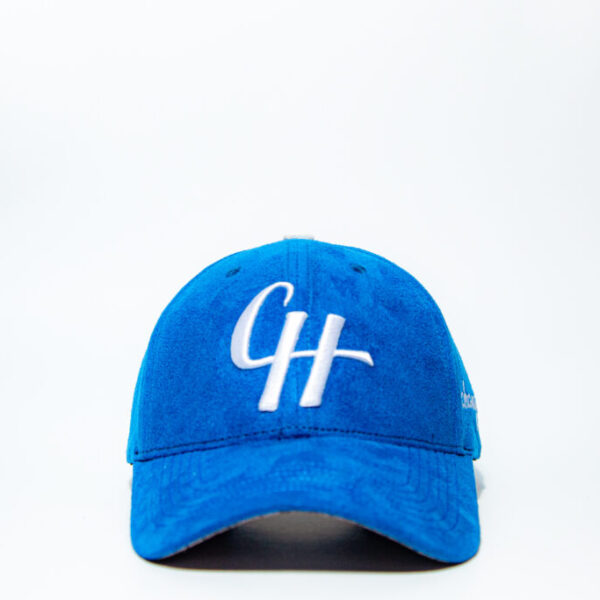Suede CH Hat – Royal Blue